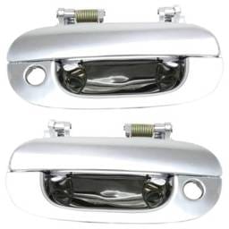 Front Left Driver And Right Passenger Exterior Door Handle Compatible With 1994-2002 Dodge Ram