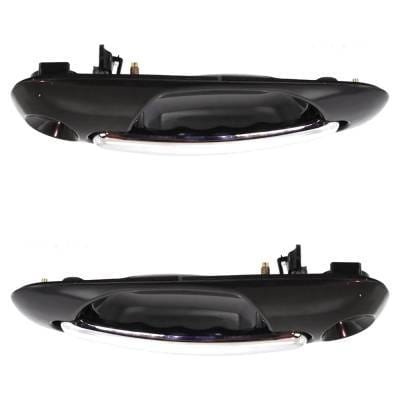 Front Left Driver And Right Passenger Exterior Door Handle Compatible With 2001-2007 Dodge Caravan thumbnail 11
