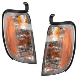 New Pair Of Corner Light Compatible With Nissan Frontier Base Frontier Xe 1998-2001 By Ni2521124