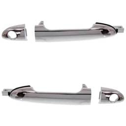 Front Left Driver And Right Passenger Exterior Door Handle Compatible With 2004-2009 Kia Spectra Kia