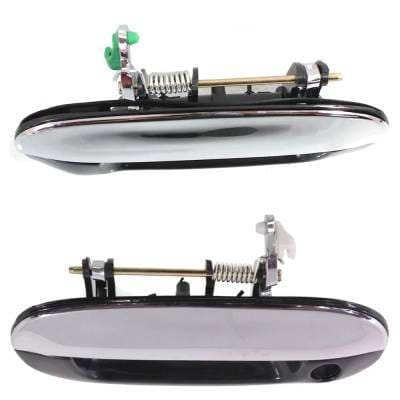 Front Driver And Passenger Side Exterior Door Handle Compatible With 2002-2009 Gmc Envoy Gmc Jimmy thumbnail 7