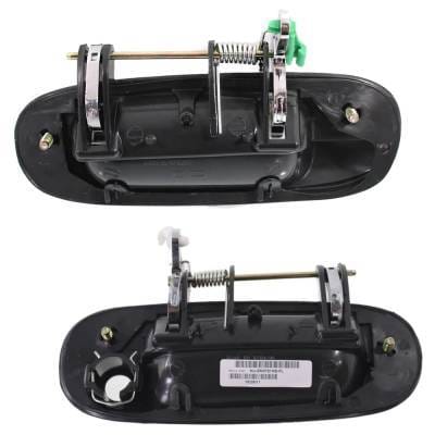 Front Driver And Passenger Side Exterior Door Handle Compatible With 2002-2009 Gmc Envoy Gmc Jimmy thumbnail 9