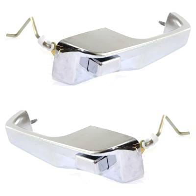 Front Driver And Passenger Side Exterior Door Handle Compatible With 1993-1998 Jeep Grand Cherokee thumbnail 3