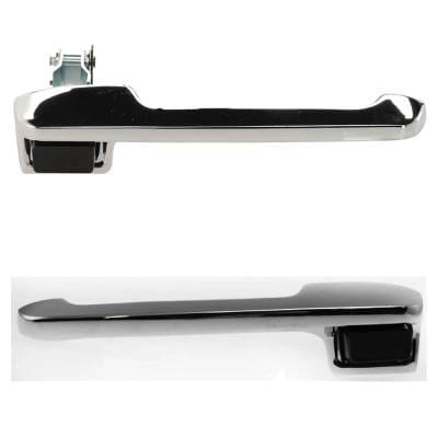 Front Left Driver And Right Passenger Exterior Door Handle Compatible With 1982-1996 Ford Bronco