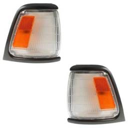New Pair Of Corner Light Compatible With Toyota Pickup Sr5 4 Cyl 2.4L Pickup Dlx 4 Cyl 2.4L