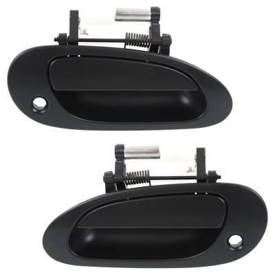 Front Driver And Passenger Side Exterior Door Handle Compatible With 1999-2006 Acura Rsx Acura Tl