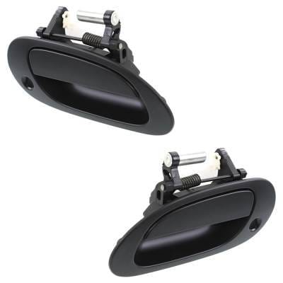 Front Driver And Passenger Side Exterior Door Handle Compatible With 1999-2006 Acura Rsx Acura Tl thumbnail 3