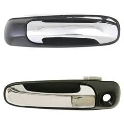 Front Driver And Passenger Side Exterior Door Handle Compatible With 2007-2009 Dodge Durango