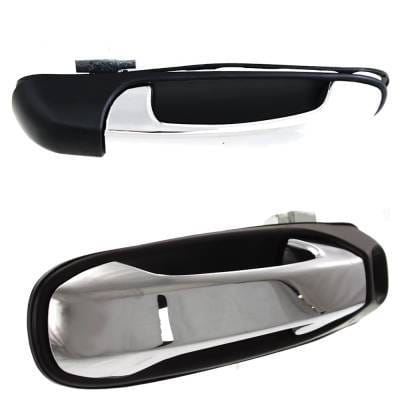 Front Driver And Passenger Side Exterior Door Handle Compatible With 2007-2009 Dodge Durango thumbnail 7