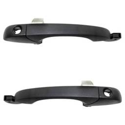 Front Driver And Passenger Side Exterior Door Handle Compatible With 2007-2017 Jeep Patriot Dodge