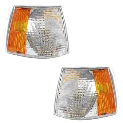 New Pair Of Corner Light Compatible With Volvo 850 R 5 Cyl 2.3L 850 T-5 5 Cyl 2.3L 1993-1997 By
