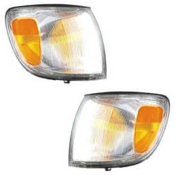 New Pair Of Corner Light Compatible With Toyota Sienna Le 6 Cyl 3.0L Sienna Ce 6 Cyl 3.0L 1998-2000