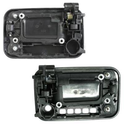 Front Driver And Passenger Side Exterior Door Handle Compatible With 2004-2008 Lincoln Mark Ford thumbnail 9