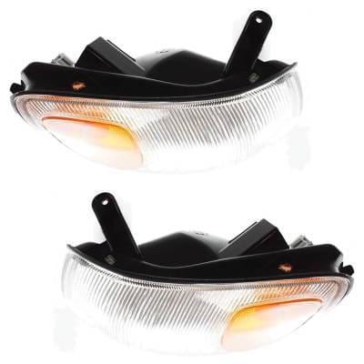 New Pair Of Corner Light Compatible With Toyota Sienna Xle 6 Cyl 3.0L Sienna Ce 6 Cyl 3.0L 1998-2000 thumbnail 11