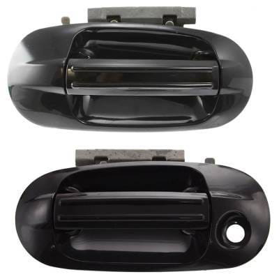 Front Left Driver And Right Passenger Exterior Door Handle Compatible With 2003-2015 Ford Expedition