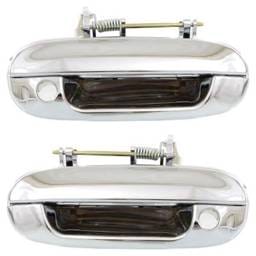 Front Left Driver And Right Passenger Exterior Door Handle Compatible With 2002-2009 Gmc Envoy