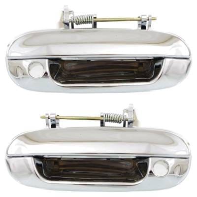 Front Left Driver And Right Passenger Exterior Door Handle Compatible With 2002-2009 Gmc Envoy