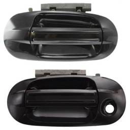 Front Driver And Passenger Side Exterior Door Handle Compatible With 2003-2015 Ford Expedition