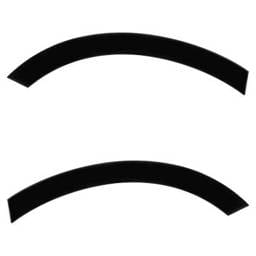 New Rear Left And Rear Right Fender Trim Compatible With Honda Cr-V Lx 4 Cyl 2.4L Cr-V Touring 4 Cyl