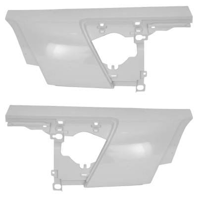 New Pair Of Cab Corner Repair Panel Compatible With Isuzu Npr Base 4 Cyl 5.2L Nrr Base 4 Cyl 5.2L thumbnail 3