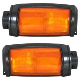 New Pair Of Corner Light Compatible With Dodge Mitsubishi Mighty Max 1 Ton 4 Cyl 2.6L Ram 50 Se 6