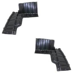 Engine Splash Guard Compatible With 2012-2013 Kia Rio Left And Right Plastic Guard 291301W000 Under