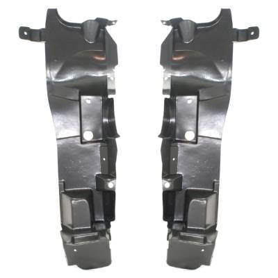 Engine Splash Guard Compatible With 2007-2009 Saturn Aura Left And Right Plastic Guard 22729193