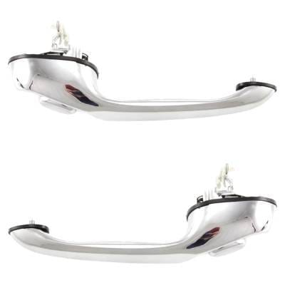 Front Driver And Passenger Side Exterior Door Handle Compatible With 2001-2010 Chrysler Pt Cruiser thumbnail 9