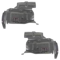 Engine Splash Guard Under Cover Compatible With 1998-2001 Nissan Altima Front Left And Front Right