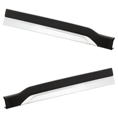 Front Left Lower And Front Right Lower Door Molding And Beltlines Compatible With Subaru Forester