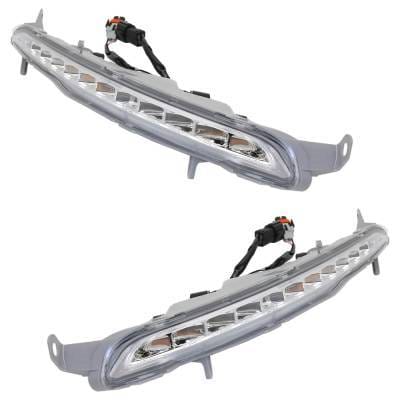 New Pair Of Driving Light Compatible With Kia Optima Sx Optima Sxl 2012-2013 By Ki2562100 Ki2563100 thumbnail 3