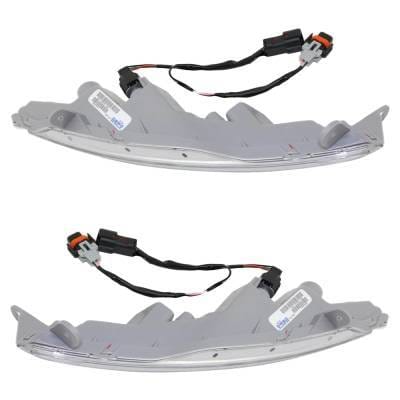 New Pair Of Driving Light Compatible With Kia Optima Sx Optima Sxl 2012-2013 By Ki2562100 Ki2563100 thumbnail 11