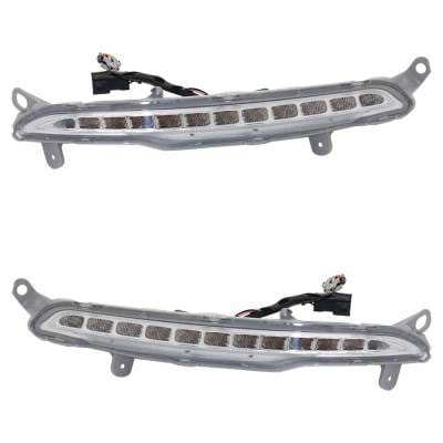 New Pair Of Driving Light Compatible With Kia Optima Sxl Optima Sx 2012-2013 By 922082T100 Ki2562100