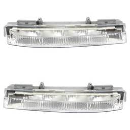 New Pair Of Driving Light Compatible With Mercedes Benz C63 Amg Base C63 Amg Edition 507 2012-2015