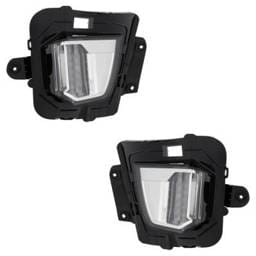 New Pair Of Driving Light Compatible With Cadillac Xts Luxury 2018-2019 By 23350720 84628079