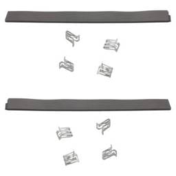 New Rear Left Lower And Rear Right Lower Door Molding And Beltlines Compatible With Tesla Model X
