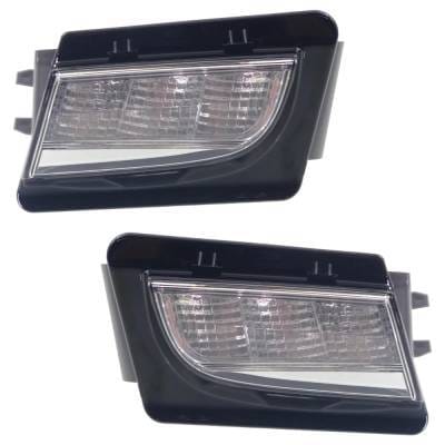 New Pair Of Driving Light Compatible With Cadillac Ats Luxury Ats Performance 2013-2019 By Gm2562103