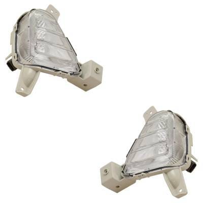 New Pair Of Driving Light Compatible With Hyundai Sonata Eco Sonata Se 2018-2019 By 92207C1550 thumbnail 7