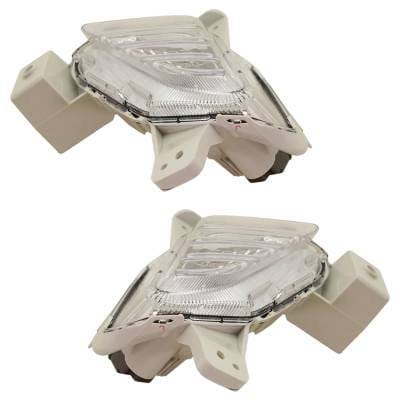 New Pair Of Driving Light Compatible With Hyundai Sonata Eco Sonata Se 2018-2019 By 92207C1550 thumbnail 11