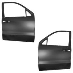 New Front Left Outer And Front Right Outer Door Panel Compatible With Chevrolet Gmc Silverado 1500
