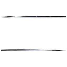 New Rear Left And Rear Right Door Molding And Beltlines Compatible With Mercedes Benz S63 Amg 4Matic