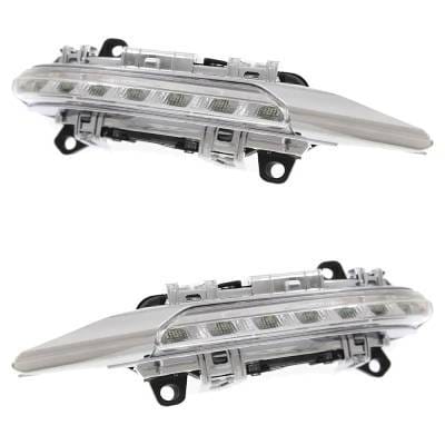 New Pair Of Driving Light Compatible With Mercedes Benz C350 4Matic 6 Cyl 3.5L S350 Bluetec 4Matic 6 thumbnail 5