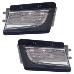 New Pair Of Driving Light Compatible With Cadillac Ats Premium Luxury Ats Performance 2013-2019 By