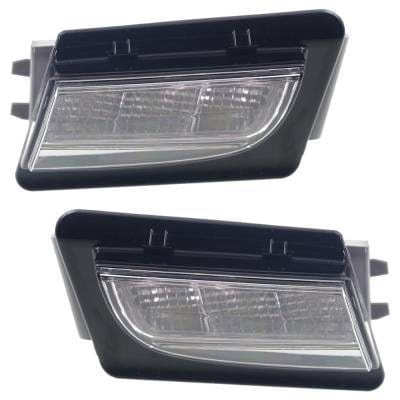 New Pair Of Driving Light Compatible With Cadillac Ats Premium Luxury Ats Performance 2013-2019 By thumbnail 7