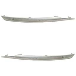New Pair Of Driving Light Trim Compatible With Lincoln Mkc Premiere 4 Cyl 2.0L Mkc Black Label 4 Cyl