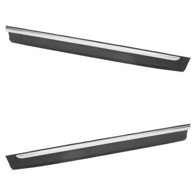 New Front Left Lower And Front Right Lower Door Molding And Beltlines Compatible With Subaru