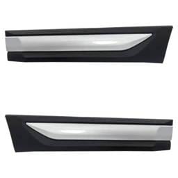 New Rear Left Lower And Rear Right Lower Door Molding And Beltlines Compatible With Mitsubishi