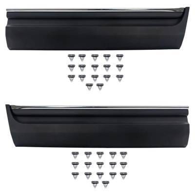 New Front Left And Front Right Door Molding And Beltlines Compatible With Ford Explorer Base 4 Cyl