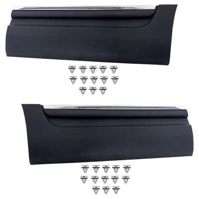 New Rear Left And Rear Right Door Molding And Beltlines Compatible With Ford Explorer Base 6 Cyl