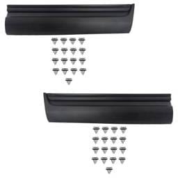 New Front Left And Front Right Door Molding And Beltlines Compatible With Ford Explorer Base 4 Cyl